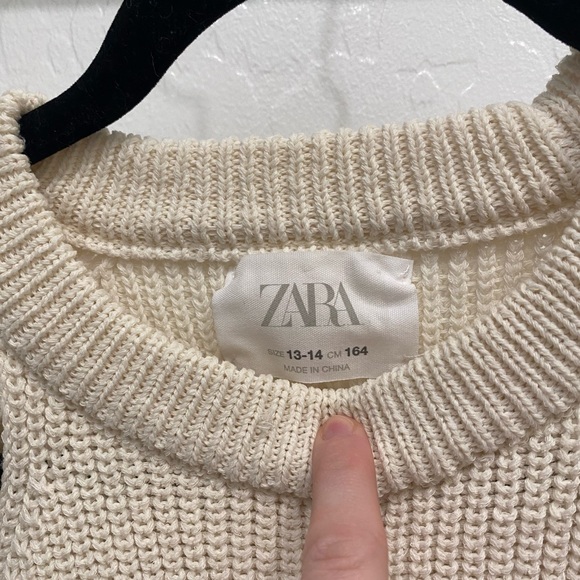 Zara Cold Shoulder Sweater - Picture 3 of 4